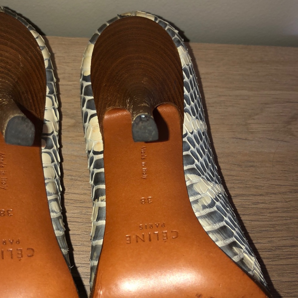 Céline Paris Python Pumps - Picture 4 of 7